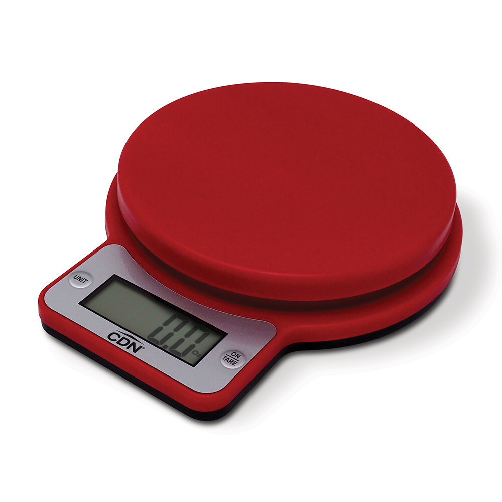 Escali Telero Digital Kitchen Scale Red