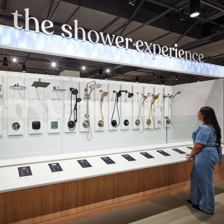 The shower experience