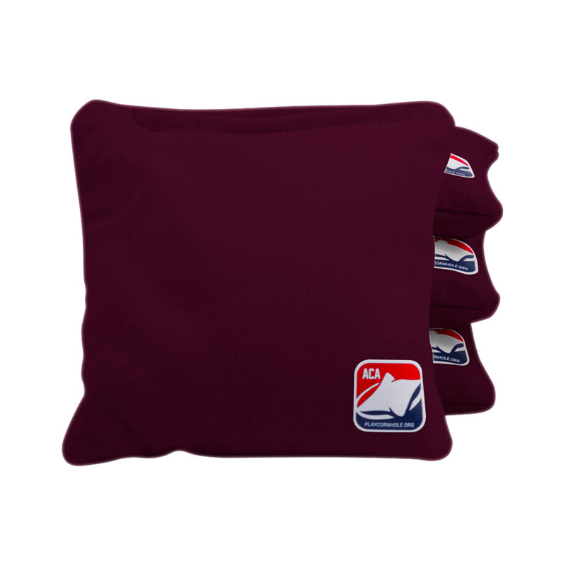 Sacs de cornhole quotidiens, H 6 po x l 6 po x P 1 po, Rouge