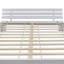 vidaXL Bed Frame Solid Pinewood-43556312-43556315