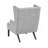 Ferriday 27.5" Flared Arms Chenille Chair-1736313754