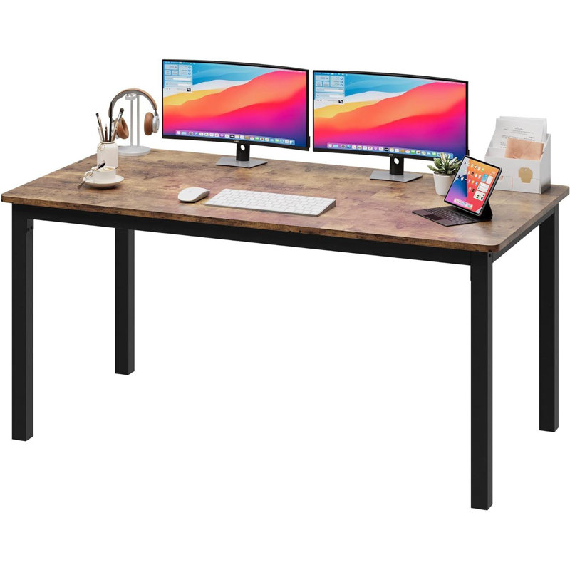 Bureau d'ordinateur, Brun, H 29,5 po x l 63 po x P 31,5 po