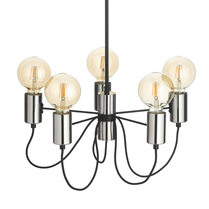 5 - Light Polished Chrome Pendant