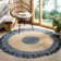 Abhay Hand Woven Jute and Cotton Area Rug