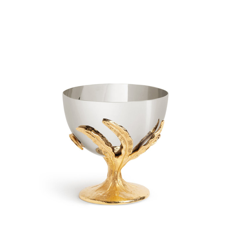 Fern Handmade 24k Gold Plated Dessert Bowl