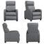 Fauteuil inclinable large de 27 po Mcghee, fauteuil inclinable compact avec sièges confortables pour le salon, la chambre à coucher et la maison-1282553661