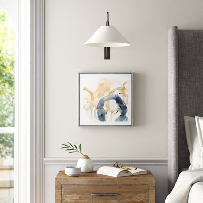 «Liquide Blueprint VI», peinture sur toile