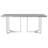 Savona Grey Faux Marble Rectangular Dining Table