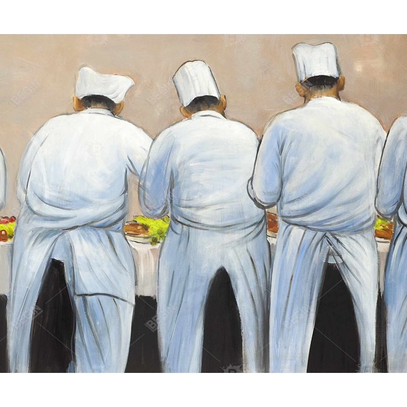 Cooks Chefs Working Together Gray Duvet Cover | Home Decor