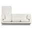 Canapé modulaire en tissu 122 po avec chasse 80 po Marcel-1420491775-1420489729