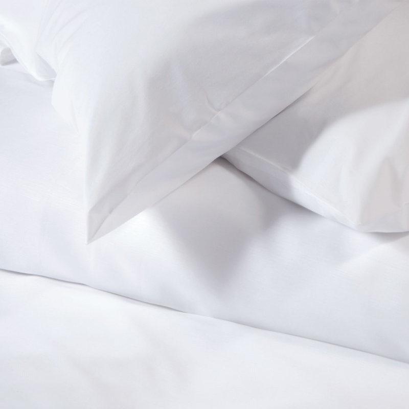 Percale Flat Sheet, Super King (6')