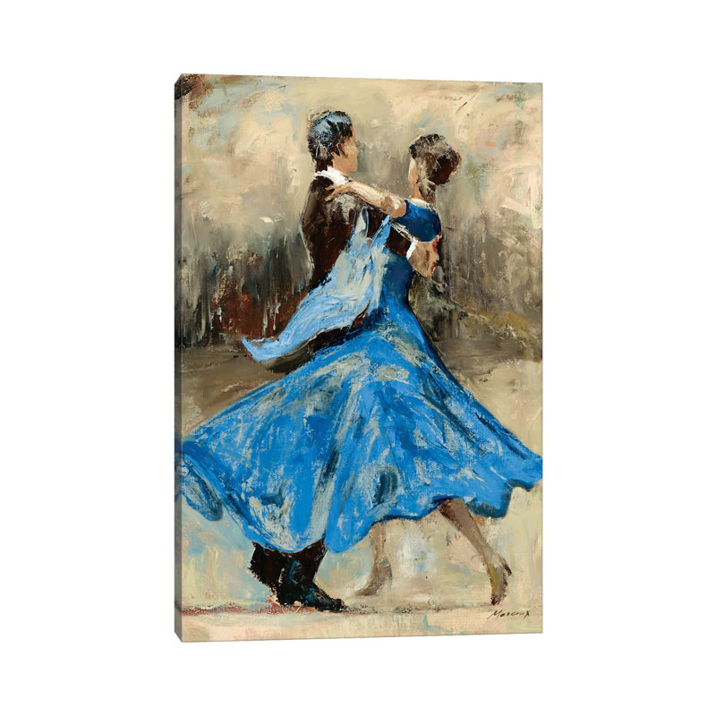 Night Out by Julianne Marcoux - Wrapped Canvas Painting, 20.32 cm H x 30.48 cm W