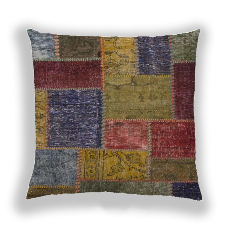 Abstract 1263  Throw Pillow, Microsuede