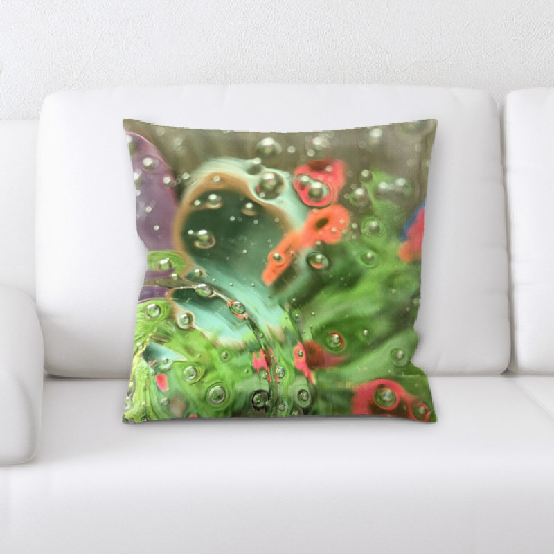 Microsuede Reversible Throw Pillow