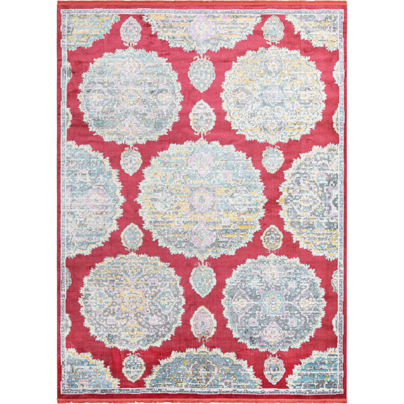 Oriental Indoor Rug, Rectangle 9' x 12'