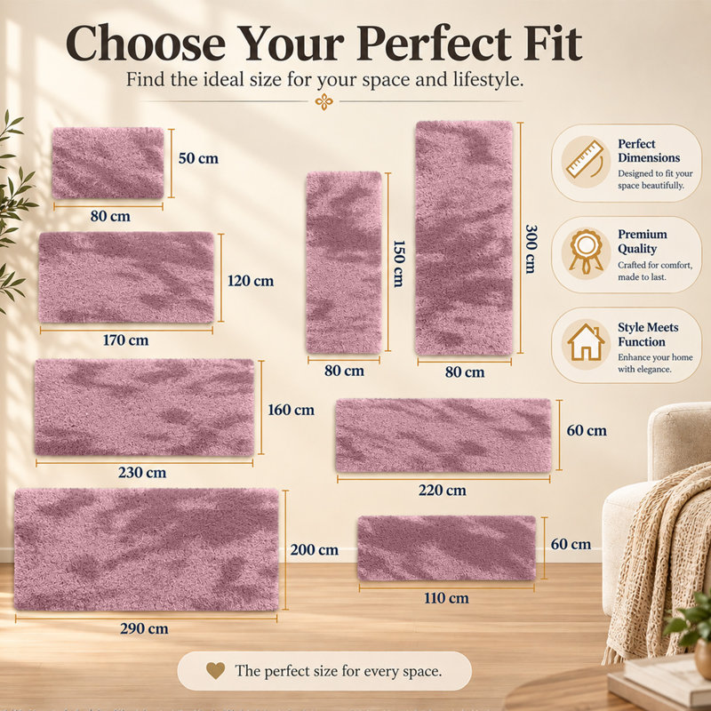 Rectangle Shag Washable, Tye Dye Pink/Lilac, Rectangle 80 x 150 cm