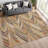 Machine Washable Indoor/Outdoor Chantille ACN2475 Mid-Century Modern Rug-996394978-996394977