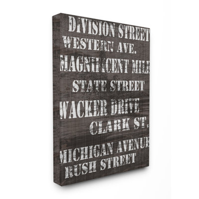 " Division St Distressed Chicago Streets "