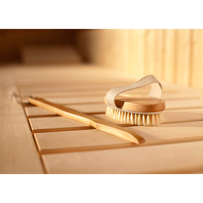2-teiliges Rücken-Körper-Massagebürste Set