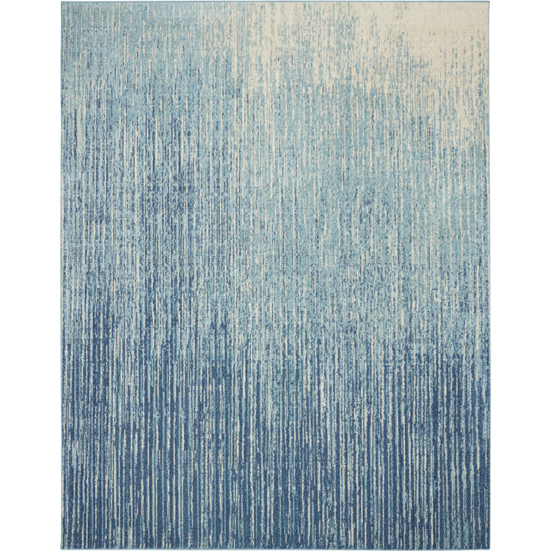 Southwestern Indoor / Outdoor Rug, Rectangle 6'7" x 9'6"
