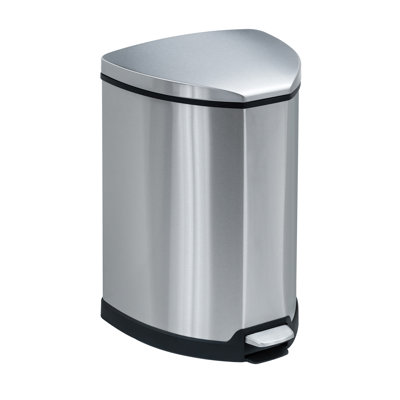 Receptacle 4 Gallon Step On Trash Can