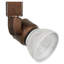 Luminaire sur rail DEL intégré Cal Lighting, fini rouille, 13,3 cm (5,25 po) de hauteur, 700 lumens, intensité variable-48421409-48421413