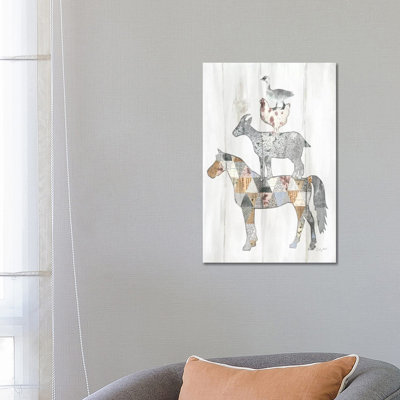Farm Family II by Courtney Prahl - Wrapped Canvas Painting