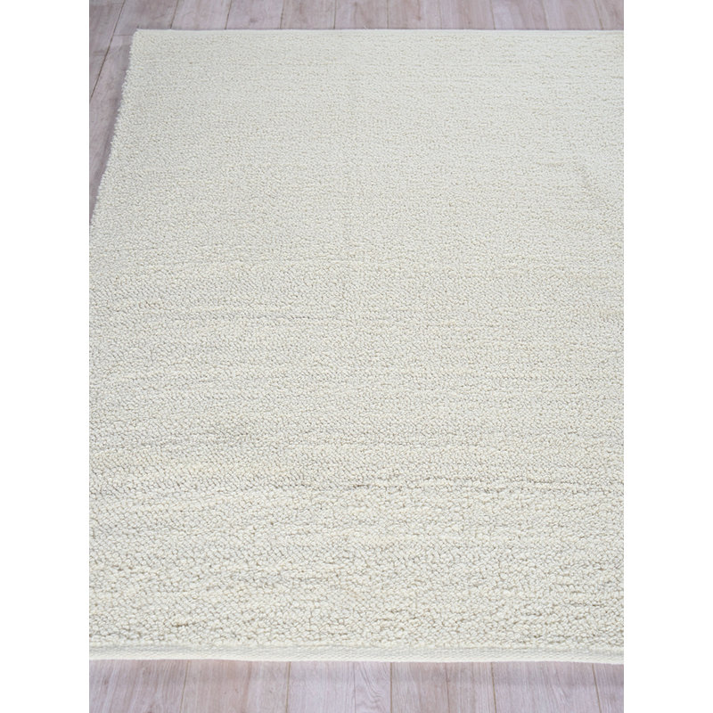 Ferretti Wool Area Rug in Ivory, Rectangle 12' x 15'