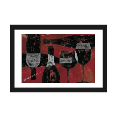 « wine selection », impression sur toile