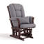 Fauteuil oscillant et coulissant avec repose-pieds Tuscany-14352739-14352735