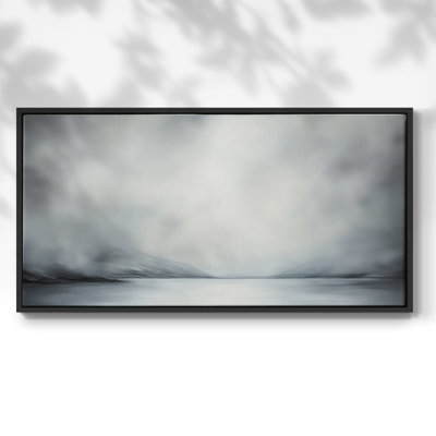 Abstract Series-XXV- Framed Gallery Wrapped Canvas -Ready to Hang