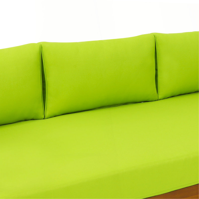 3 Seater Daybed, Green