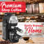 Machine à espresso et cappuccino Ga-135bk, noir