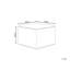 Abdulraheim 50cm Wide Square Pouf Ottoman-570784302