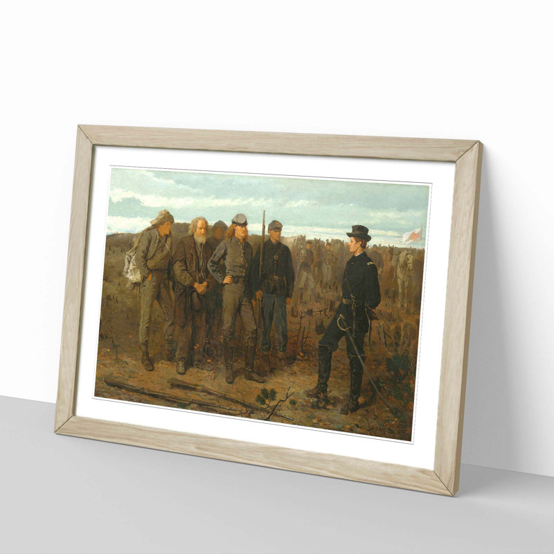 Winslow Homer - Single Picture Frame Painting, Oak