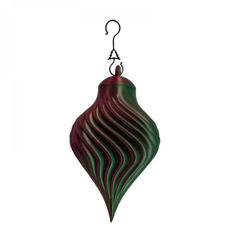 Ornements en spirale imprimés en 3D