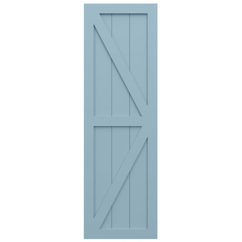 Deux volets de ferme EnduraCore Composite, Bleu paisible, 18"W, H 68 po