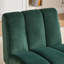 Fauteuil d'appoint rembourré capitonné sans accoudoirs-310130695