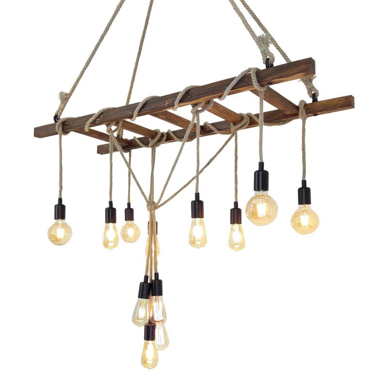 Lustre unique à 11 lumières Lytle