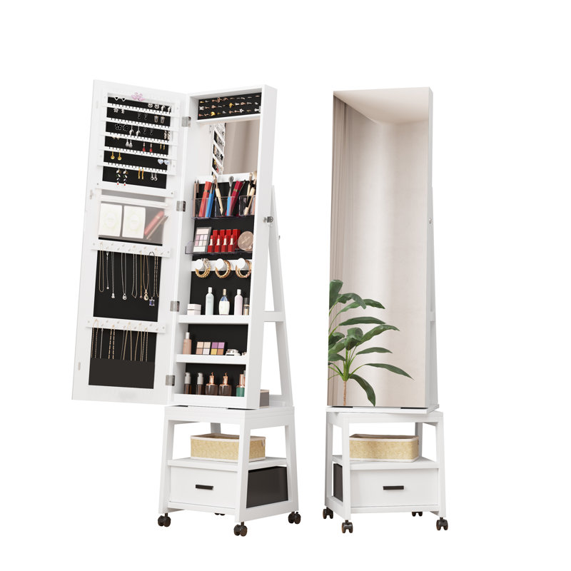 Ogeda Jewellery Armoire with Mirror
