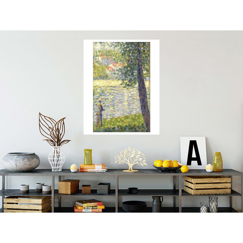 «The Morning Walk» par Georges Seurat - Estampe numérique, H 40 po x l 32 po