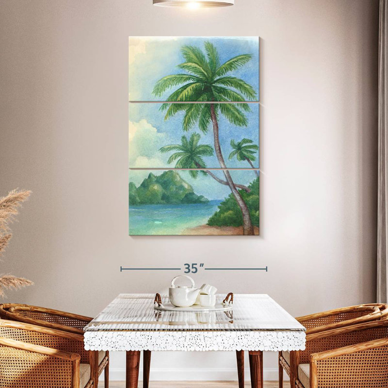 Gillard Vintage Hawaiian, 50" H x 32" W