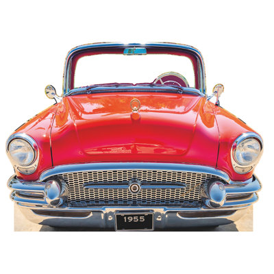 Standup Classic Car Cardboard