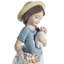 Figurine « a romp in the garden girl »