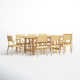 Anautica 87'' Rectangular 8 - Person Outdoor Dining Set