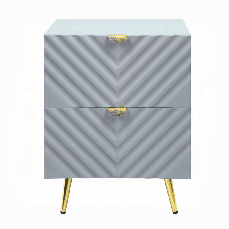 Gaines Nightstand, Gray