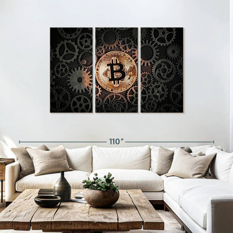 Kerner Bitcoin System, 48" H x 74" W