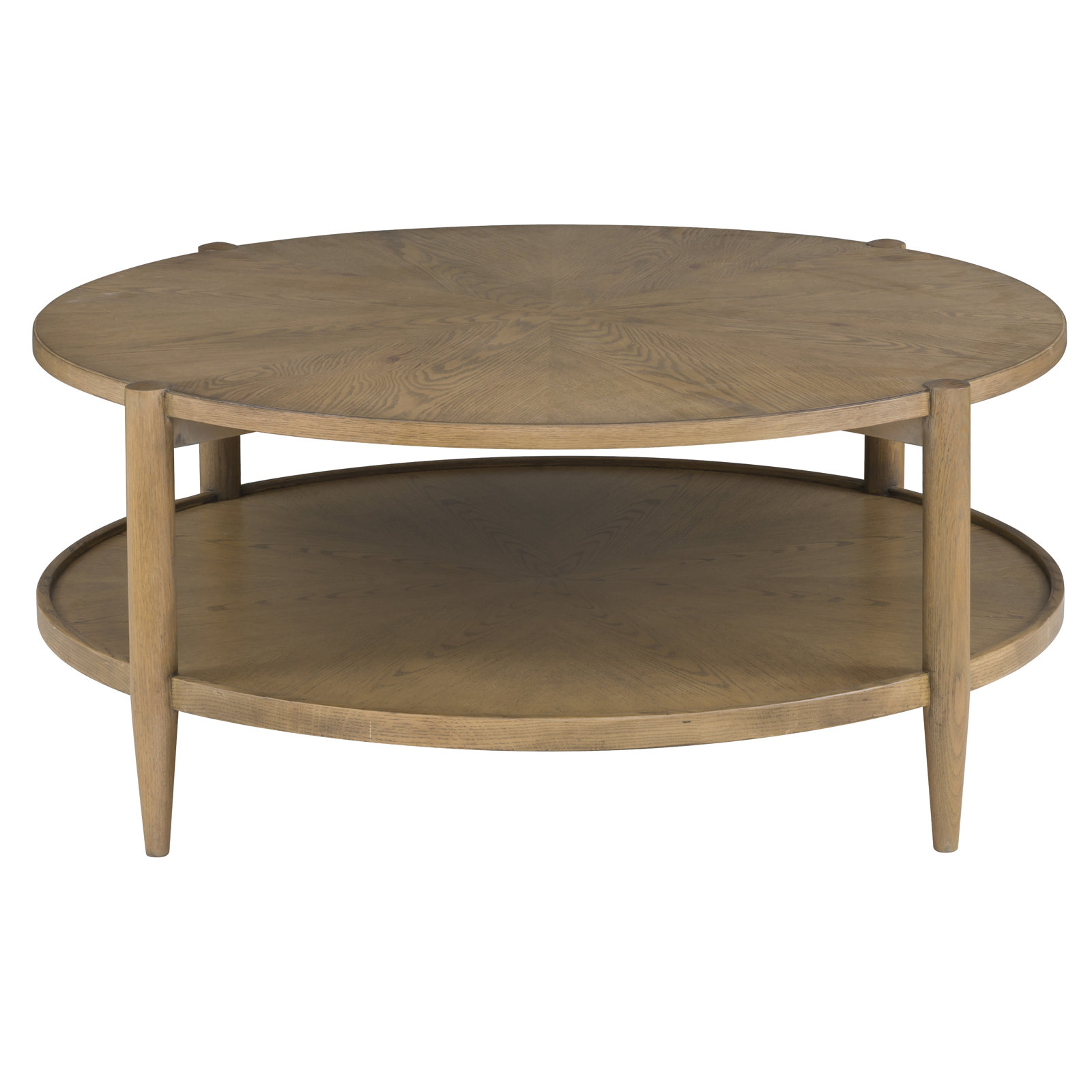 Maxwell 42 " Oak Coffee Table, Sunlit Oak