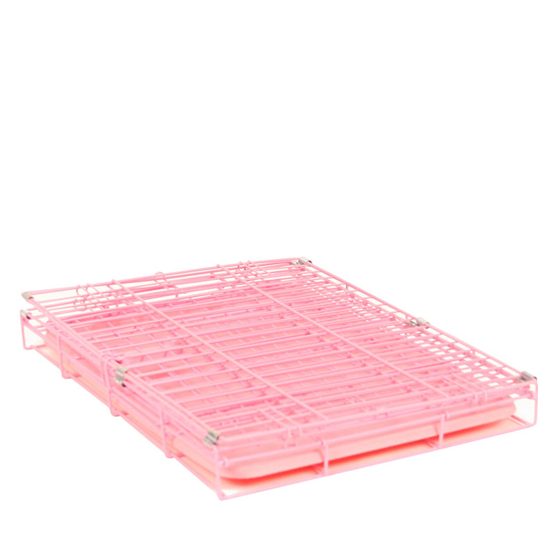 Caisse pour animaux Carlson, Rose