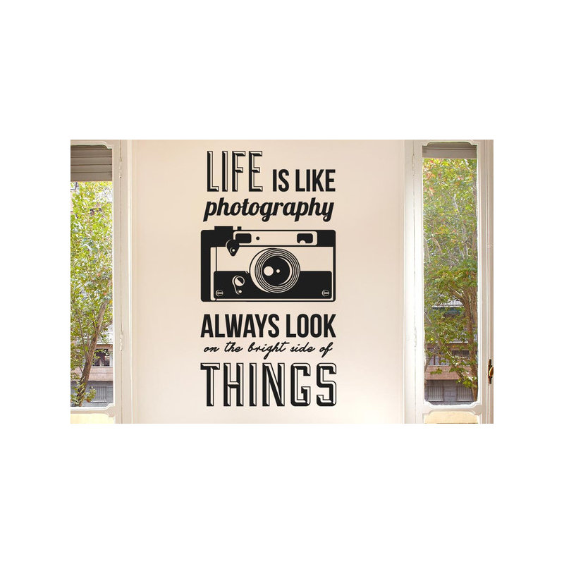 Landscape & Nature Wall Decal, Medium, Black